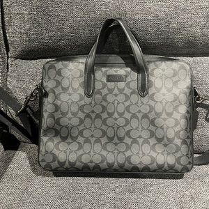 Coach laptop bag